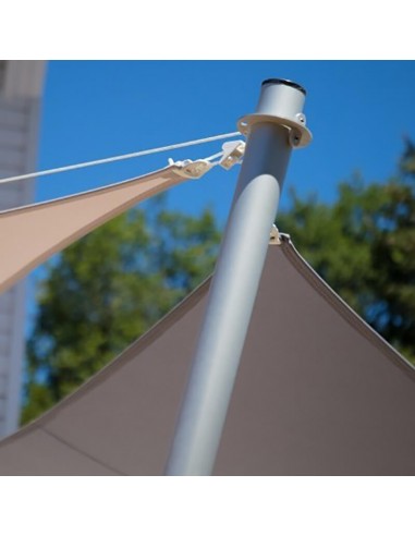 Mât et ancrage pour voile