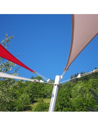 Mât et ancrage pour voile