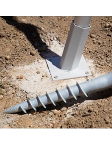 Mât et ancrage pour voile