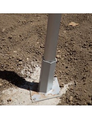 Mât et ancrage pour voile