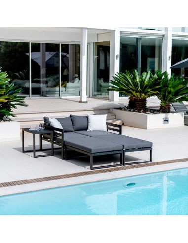 Salon de jardin modulable - 5 pièces